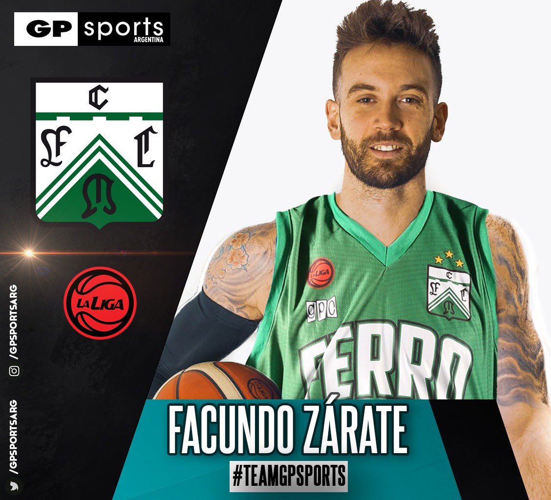 GPSportsArg's tweet photo. .@facuzarate8 reforzará a @ferrobasquetok para la próxima temporada de la @LigaNacional.
Éxitos Facu! #TeamGPSports 🏀 https://t.co/tFihcXykZL