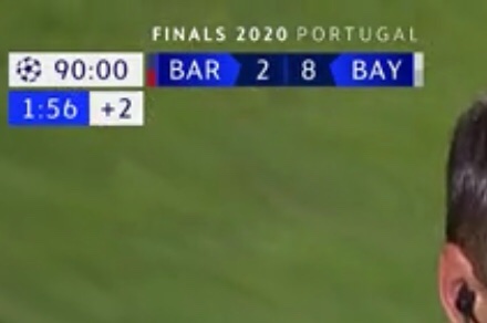 rennefranco's tweet photo. Eu vive pra ver um time gigantesco como @FCBarcelona tomar uma goleada desse tamanho....Valeu @FCBayern https://t.co/1HoYpSAPnt