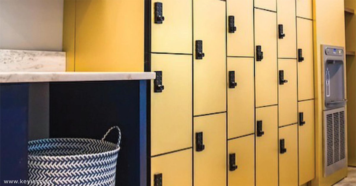 keyless_co's tweet image. No batteries, no wires, and no waste. Yes to ADA and custom color options! Our locks provide LEEDv4 credits.  #keylessco #keyless1 #keyless360 #design #architecture #sustainability #sustainable #inclusion