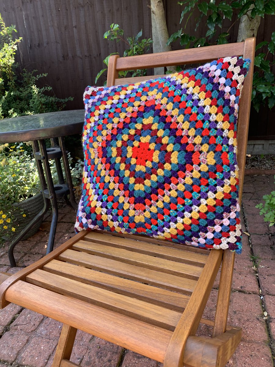 paula_herdman's tweet photo. Pleased with my #crochet #isolationproject #woollyleftovers ☺️ https://t.co/X3KNiQLIOT