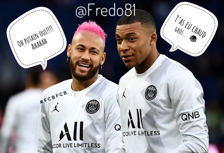 rsca2005's tweet photo. #FCBFCB #BarcaBayern #PSG #Final8 ... pendant ce temps là à Paris 😂😂😂 @KMbappe @neymarjr https://t.co/mXnGDgzcFM