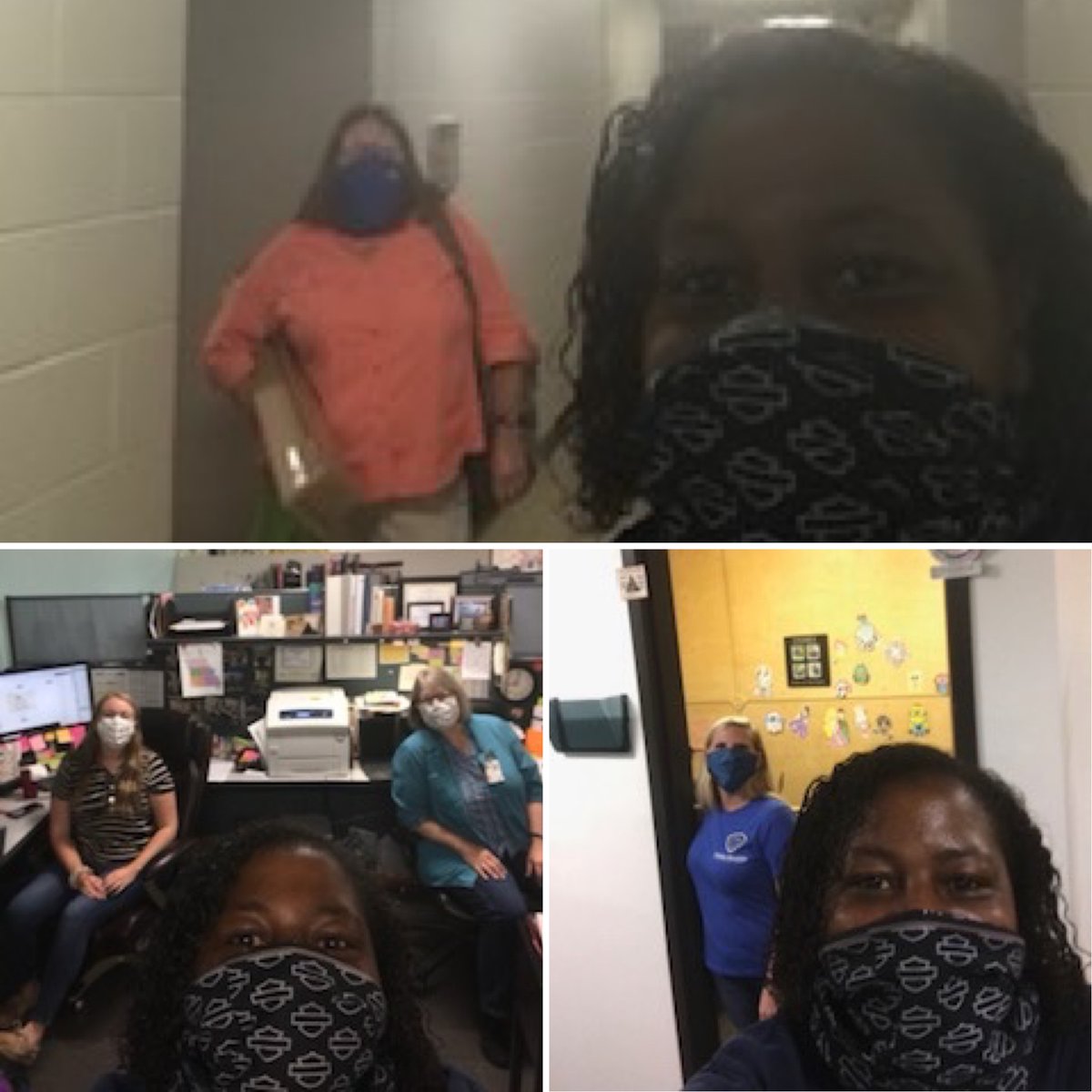 CoMoGov's tweet photo. City Hall Selfie Day 2020
Tammy and friends showing off their social distancing and masking skills!
#CityHallSelfie #CoMoUnity #MaskUpCoMo https://t.co/fkh8oo4WMh