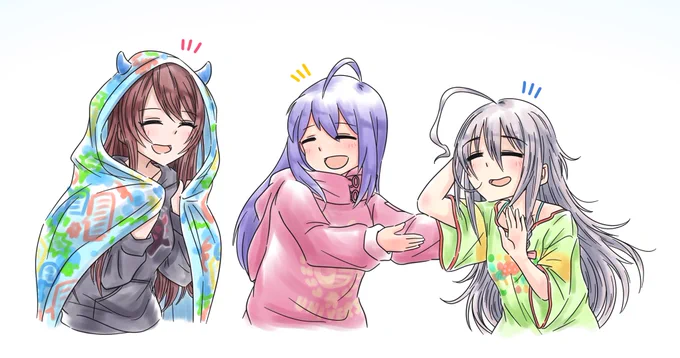 アイマス越境26
シャニ×ミリ×デレ>
合同練習で「各事務所ひとりずつの3人組を作り、何か1曲歌え」と言われ、甜花は部屋の隅で縮こまっていた。するとゲーム友達の杏奈が机の下から仲間を連れてやってきた。このとき甜花は『紅』を歌うことになろうとは思いもしない。

#大崎甜花
#望月杏奈
#星輝子 