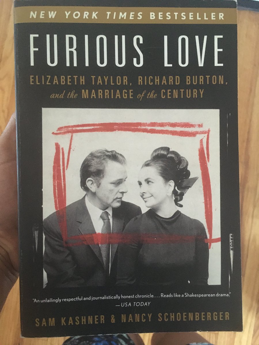 If you want a good read that is engrossing, historically minded, full of gossip and star studies check out FURIOUS LOVE about Elizabeth Taylor and Richard Burton's storied marriage. They were condemned by the Vatican and married/divorced TWICE.  #vulturemovieclub