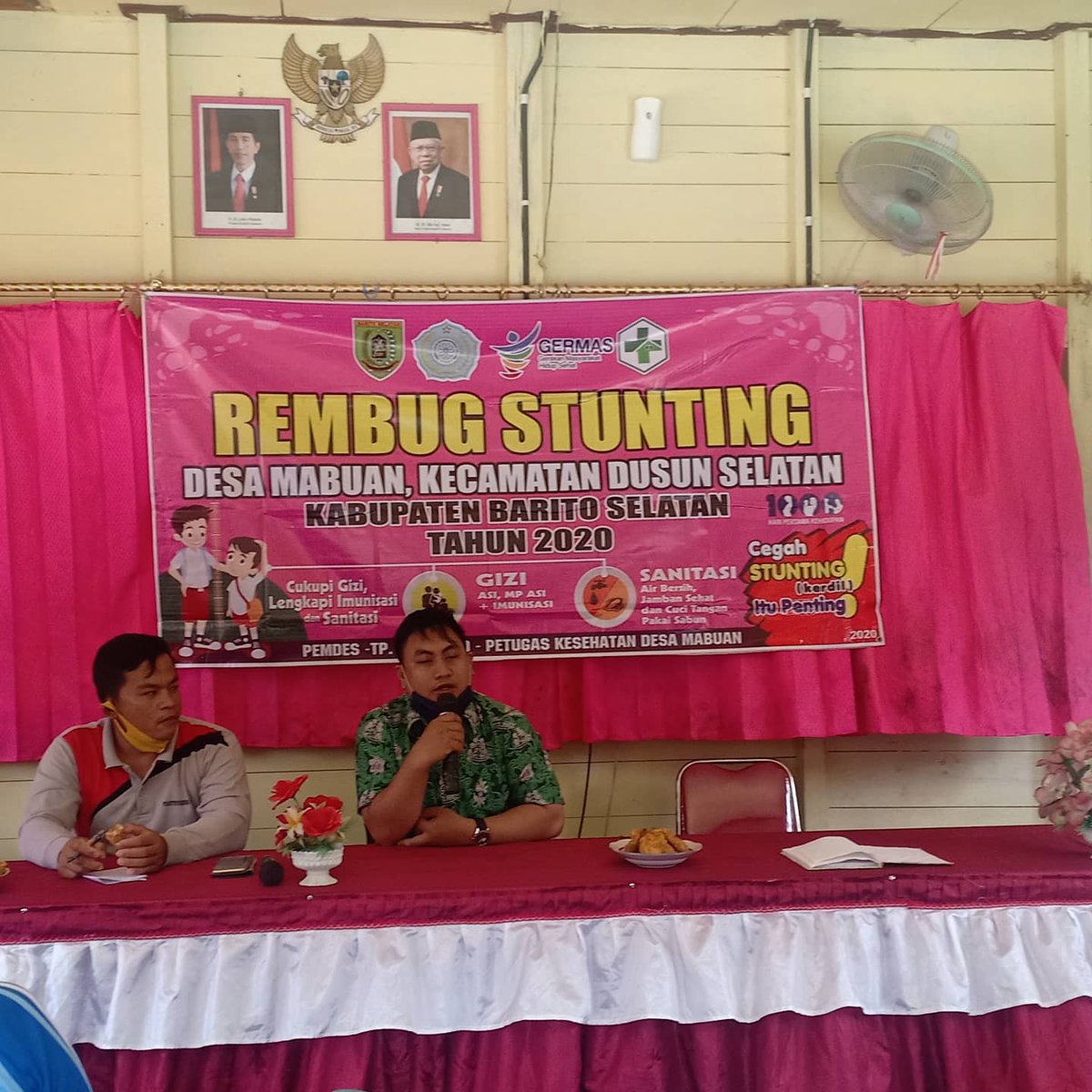 danikomputer125's tweet photo. Rembug Stunting Konsolidasi usulan kegiatan Bidang Kesehatan RKP 2021 berdasarkan data KPM pendekatan 5 paket layanan..ππ
Desa Mabuan, Kec. Dusun Selatan, Kab. Barito Selatan
Cegah STUNTING itu PENTING
#sinergipemangkukepentingan #rembugstunting
#tppikalteng https://t.co/iOINabTrQU