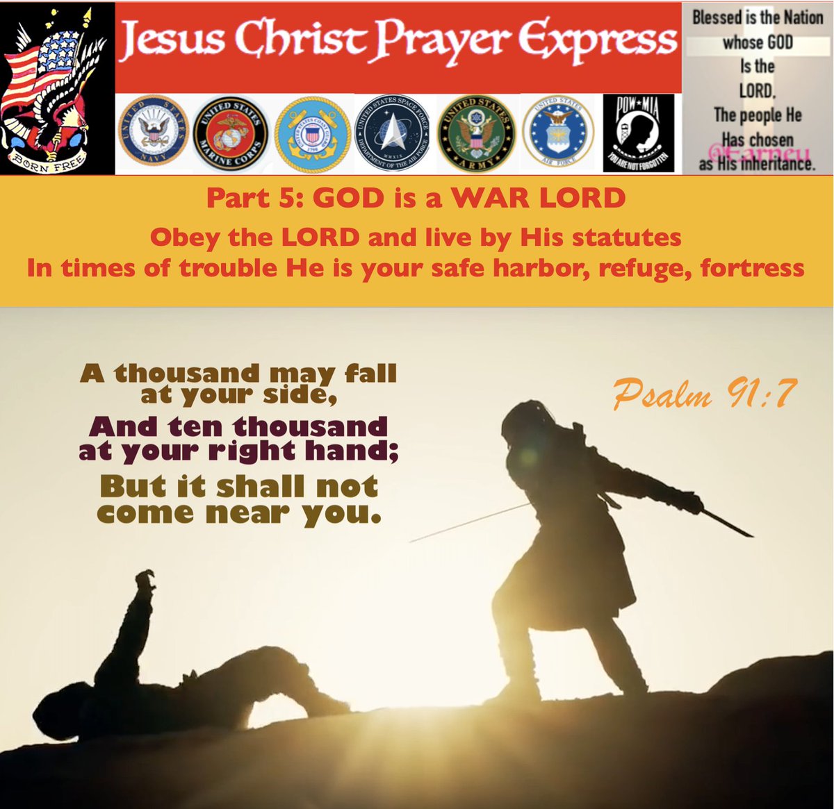 ✝️Jesus Christ Prayer Express #JCPE SPIRITUAL WARFARE EDITION ✨ @JCPExpress @1Kekster @Daniel4258D @Goodfriend1120 @JonasOlssen_ @420fl420 @deosnowbird1 @Steven_KJV @PBrighella @BillPaulJr1 @thirdeyezoo @GabbyLy04949299 @EdRobledo3 @horizon_ajb @Ben7x7Dan @astanaboy @J12Young