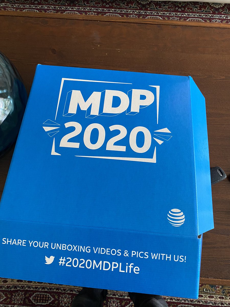 Got off of work today and received this in the mail. Thank you! #2020Mdplife