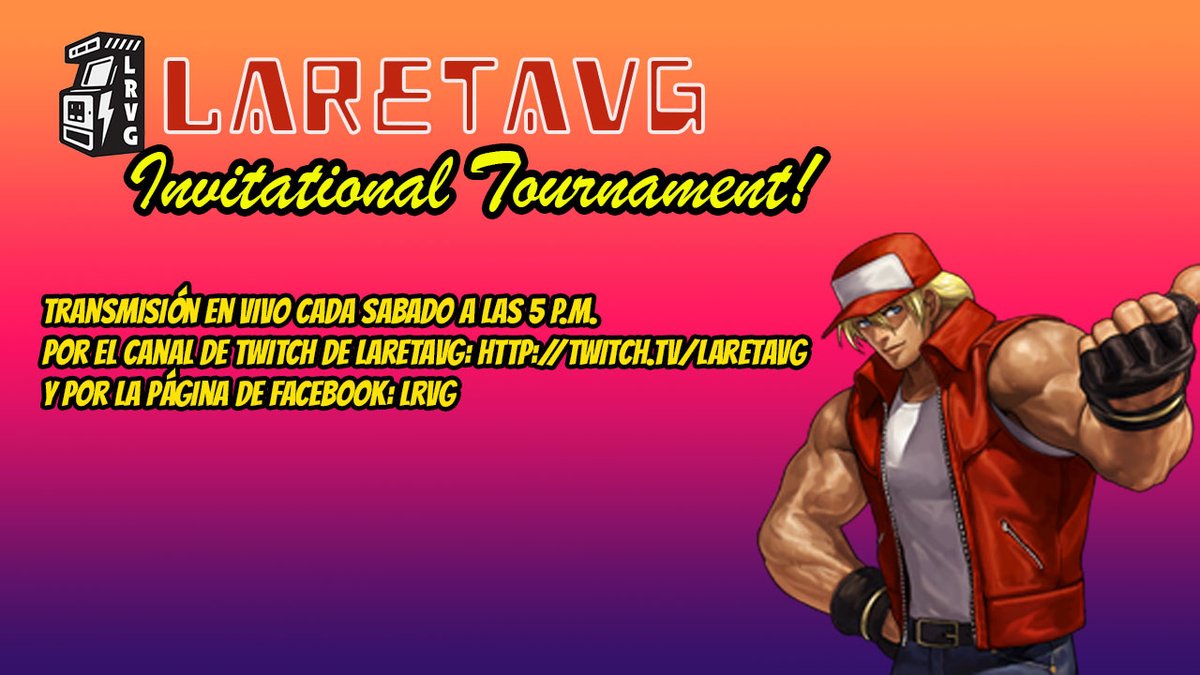 laretavg's tweet photo. Mañana se resolverán las dudas de muchos ¿podrá @eddyclapton sostener lo que dijo y ganarle a todos en el #KOF98? ¿Les irán a faltar manos a sus rivales? No se pierda la respuesta a estas preguntas en el torneo #LRVGInvitational en vivo por https://t.co/00mpa3tX4w, denle #follow https://t.co/O9exnBZUqs