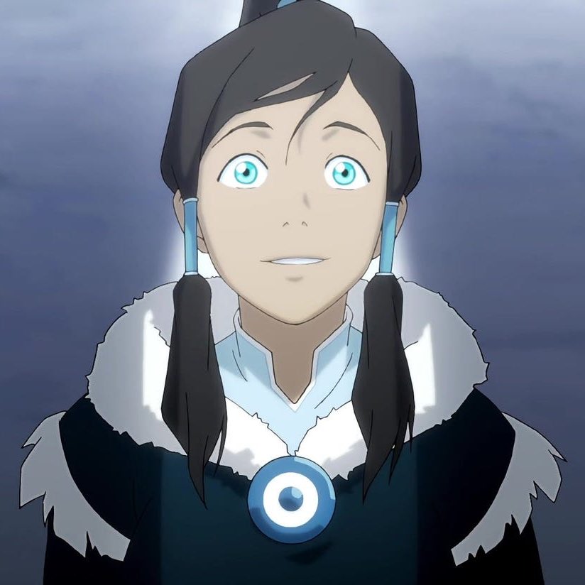 a thread of korra smiling but her smile gets bigger as you keep scrolling 