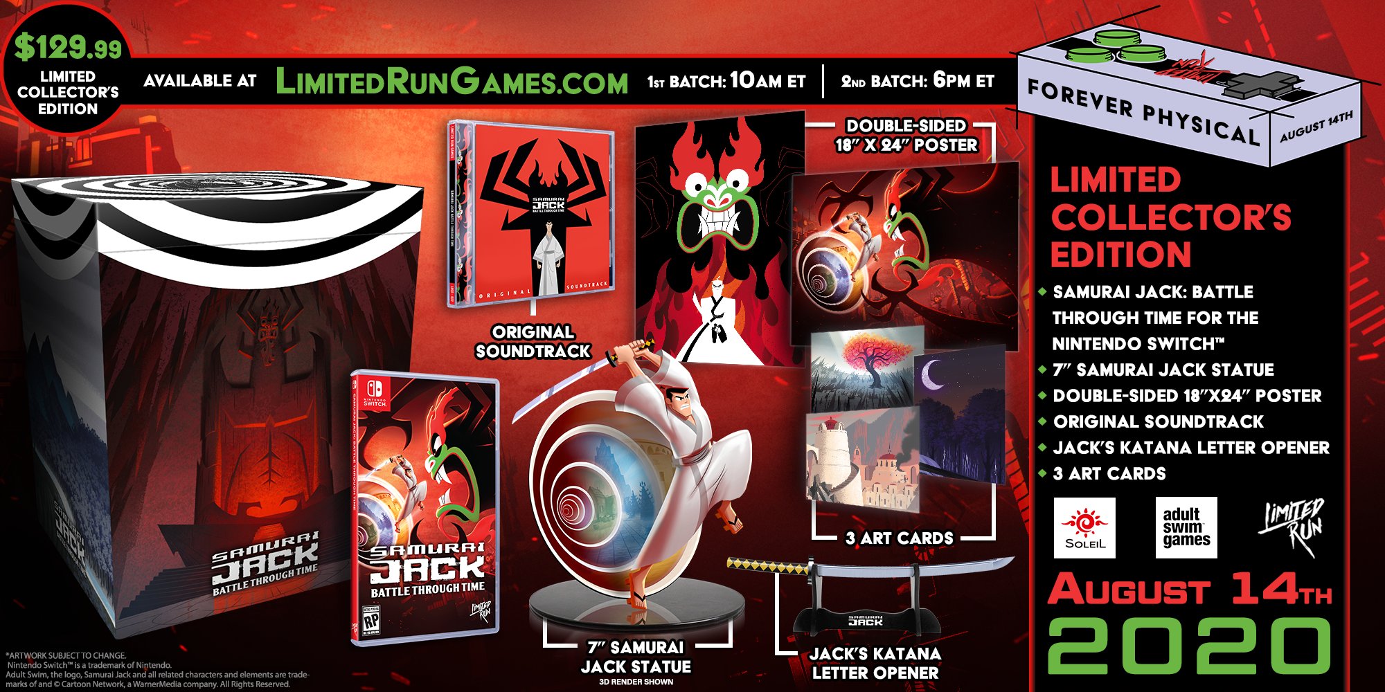 Samurai jack switch outlet