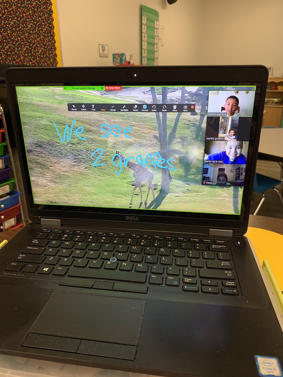 MrsJohnson_LLE's tweet image. After a whirlwind first week of online teaching with these sweet kiddos, we took a surprise trip to the Zoo virtually! They were so excited! @HumbleISD @HumbleISD_LLE @MsBenton_LLE_AP @Landerson618 @LuciSchulz1 #buildingrelationships #lighttheway #learntoplaytolearn #gameon