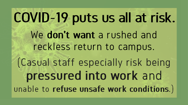 An open letter opposing the rushed and dangerous return to face-to-face teaching. Not (just) an anti-cas concern! 

Essex staff and students only: please sign, share, tag friends and colleagues...

docs.google.com/forms/d/e/1FAI…

<a href="/essexgtas/">Essex Graduate Teachers (GTAs)</a> <a href="/payEssexFood/">Pay Essex Food workers!</a> <a href="/EssexPostgrads/">Postgrads_Essex</a> #coronacontract