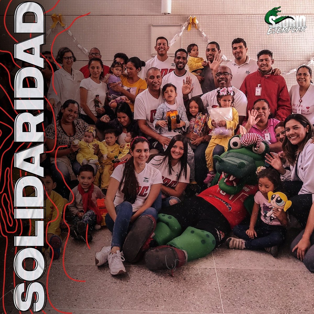 cocodrilosbbc's tweet image. Las actividades sociales a beneficio de grupos más necesitados son una muestra de solidaridad.

Año a año buscamos retribuir a la comunidad su apoyo a través de visitas a hospitales, clínicas deportivas o torneos en sectores populares. 

#SaurioEjemplar