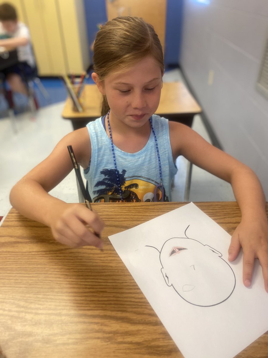 Time for art! We are excited to have Mrs. Brandi Gann join our Davis family! Find out what our students are up to in art <a href="/DVisualart/">Dade 3-8 Visual Arts</a> ! 🎨🎉💜🐝