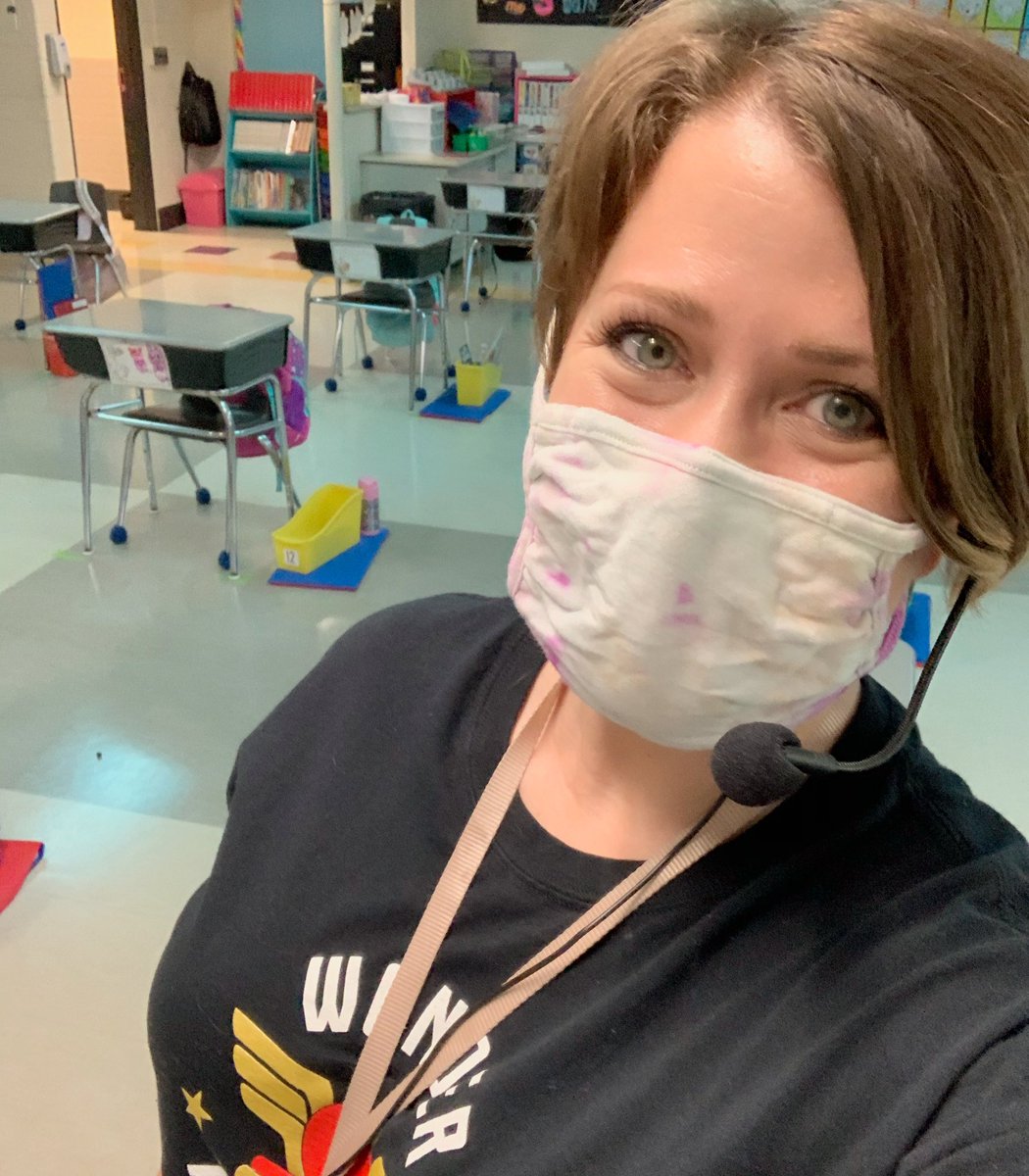 iTeachLoveGrow's tweet photo. Game changer for teaching while masked and while students are socially distanced. My students were able to hear me well without straining my voice all day. https://t.co/LWtljwgZV5