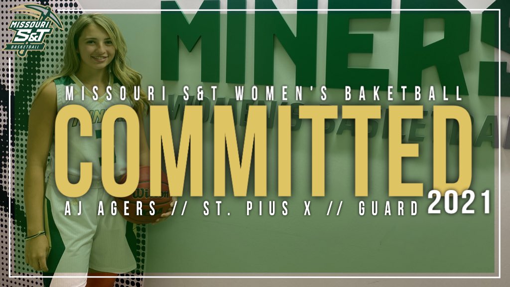 Thank you so much <a href="/Coach_KCarter/">Kira Carter</a> for this amazing opportunity! I can’t wait to play basketball for Missouri S&amp;T! This is a dream come true to become a Miner! Thank you for all who have helped me become the player I am today! @MST_wbb @StPXLancerBGs <a href="/stpxlancers/">St. Pius X</a>
