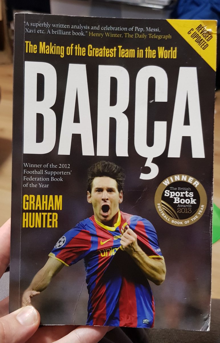 Apt time to finish this. Fantastic read of the Barca era just before Peps reign. Brilliantly researched and well written with some fantastic access to the players as well. Highly recommend 8.5/10