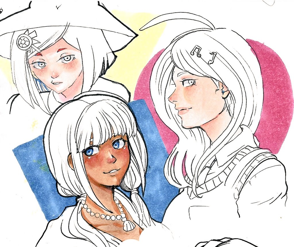 🎉Commissions Opened🎉 on X: Quick tests with these Ohuhu skin tone markers.  These blended incredibly well (as most alchohol markers do) and it even  comes with colors for incredibly dark skin and