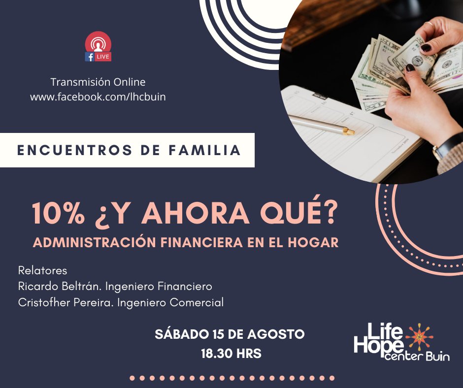 lhcbuin's tweet photo. 😁Mañana tendremos un nuevo programa en...
😃ENCUENTROS DE FAMILIA😃
y el interesante tema tiene relación con la ADMINISTRACIÓN FINANCIERA en el Hogar 💸
Mañana a las 18:30 horas vía Facebook Live.
#administraciónfinanciera #cuentasclaras #cuarentena #lhcbuin #quédateencasa https://t.co/1iV44YwsPJ