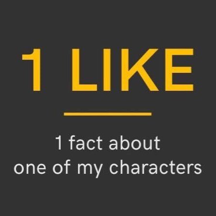 Stealing this... I have a lot of ocs so let me know if there’s anyone specific u want a fact about!  https://toyhou.se/gomuboo/characters