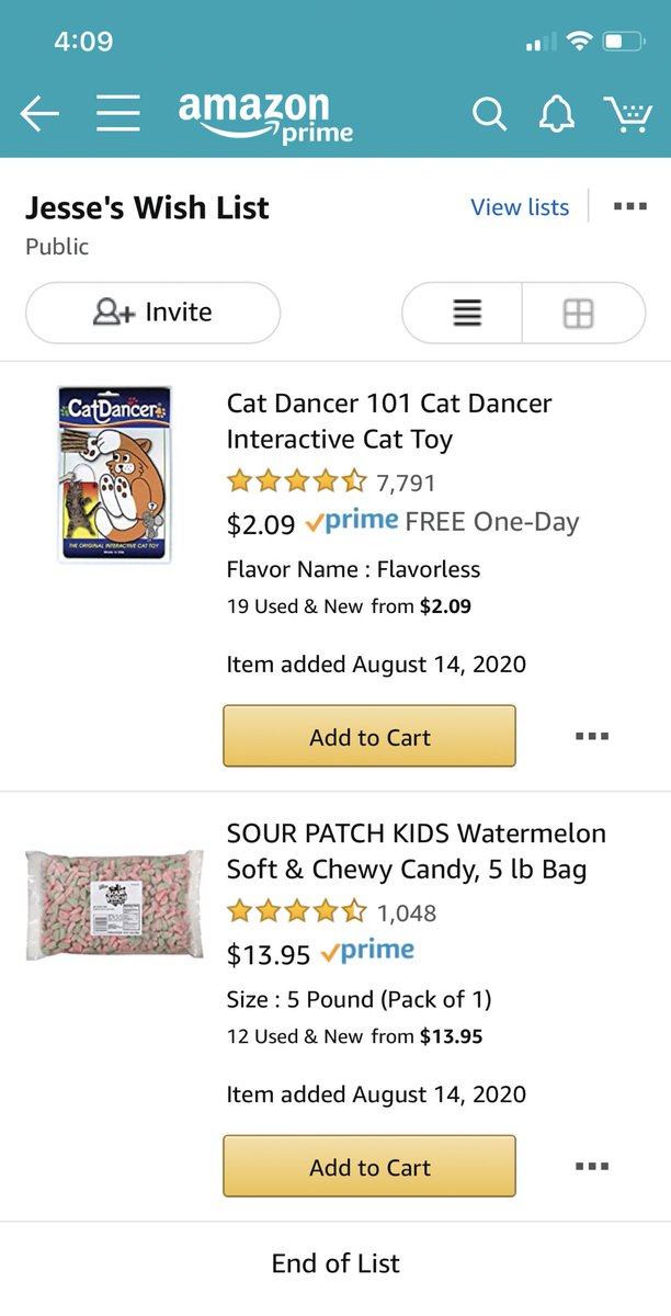 Amazon com hz wishlist