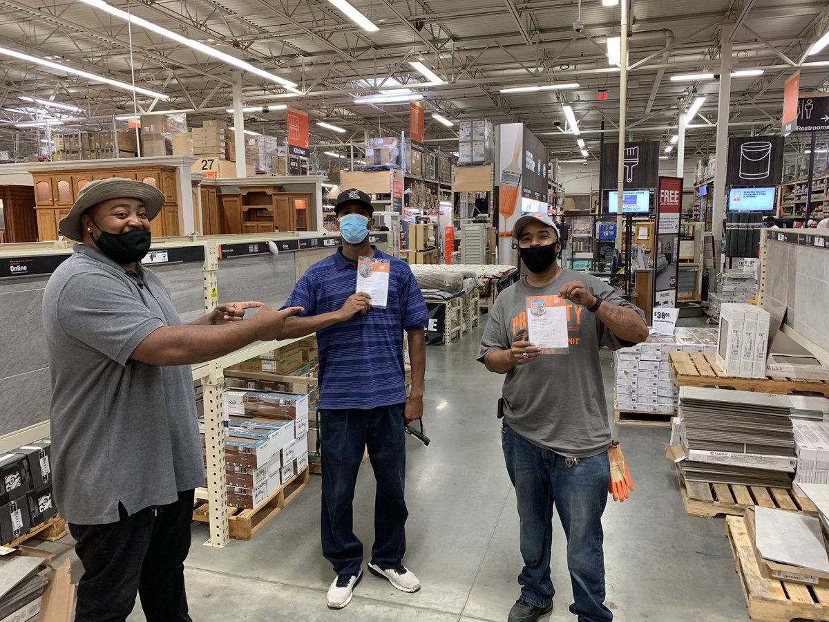 I wanna say thanks to these guys right here. We’ve been rocking out in BOPIS and deliveries and y’all are part of the reason. Thanks, Y’all Rock!!!!!