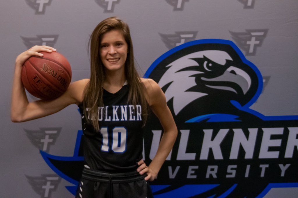 BabbKenzie's tweet photo. after a great visit @FaulknerWBB with @CoachSutt &amp; @CoachJHarrison1. i am extremely blessed to receive an offer to further my athletic and academic career. #GoEagles !! https://t.co/x2S7TTX4S2