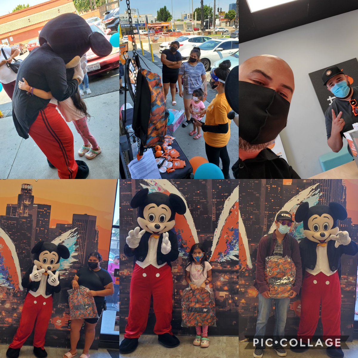 Boost up your Back to School atire with these cool Boost Mobile Backpacks. Way to give back to the community <a href="/boostmobile/">Boost Mobile</a> <a href="/2020MobileInc/">20|20 Mobile, Inc.</a>  #back2school #community #InThisTogether