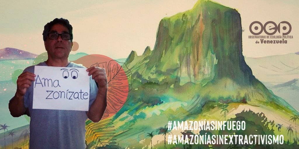 ecopoliticave's tweet photo. #14Ago Desde el OEP nos sumamos al Tuitazo por la Amazonía, pulmón vegetal del planeta, amenazada por el avance del extractivismo.
🍃
#AmazoniaSinFuego
#AmazoniaSinExtractivismo 
#SOSAmazonia 
#BastaDeEcocidio 
#NoAlExtractivismo https://t.co/0Ak3CbJFHV