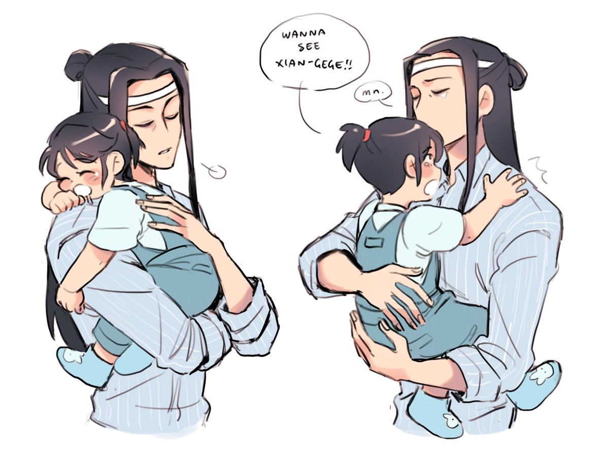 single dad wangji ? 