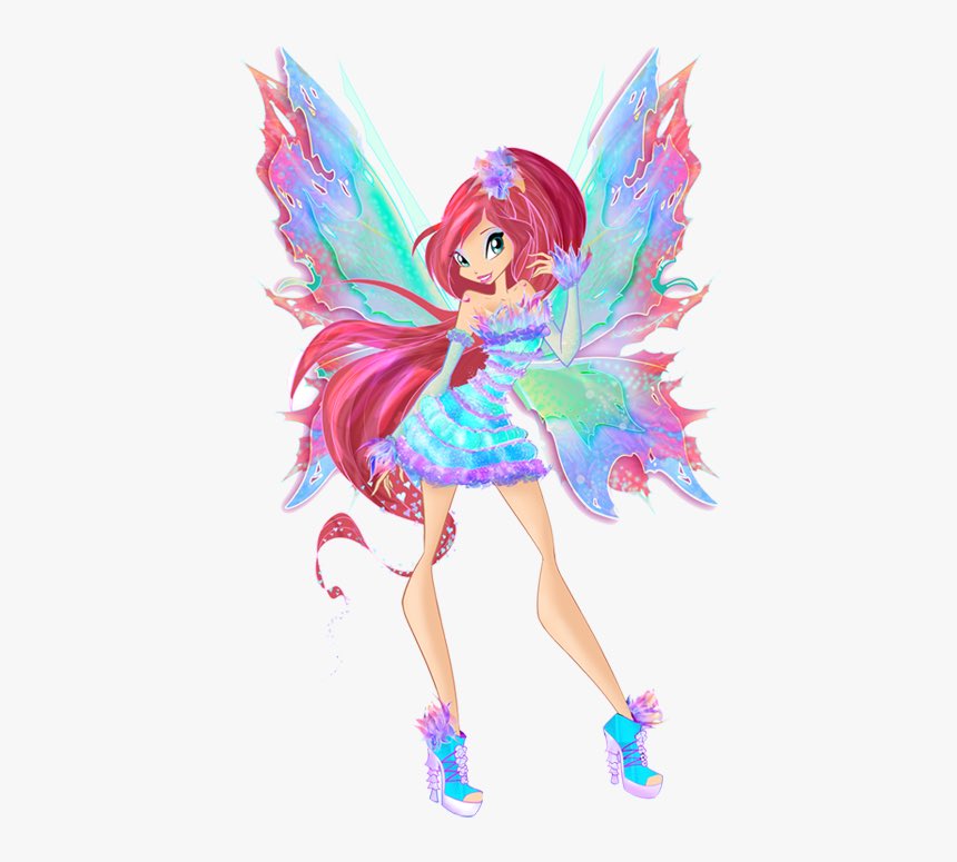 Mythix I loved the concept it was so well excuted much better than Bloomix and gorgeous and had really cool spells they look the most fairytale like In this transformation and they can use the powers from fairy tale characters it was epic