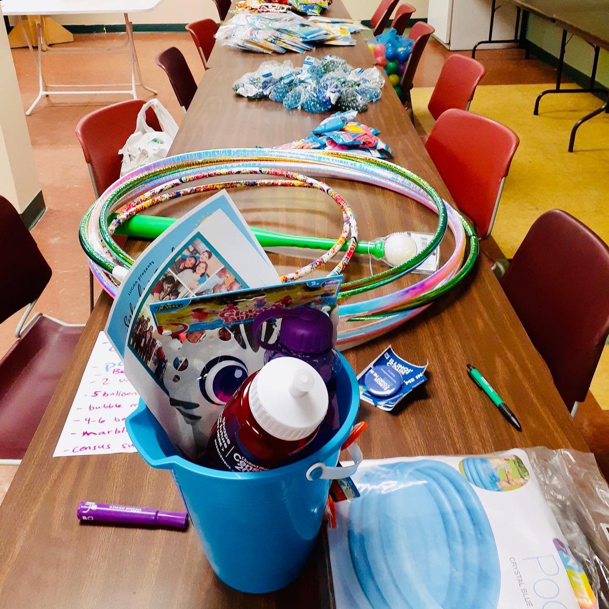 All ready for tomorrow’s Splashin In The Streets! We are so excited to #play with our #HumboldtPark neighbors #ChiPlaystreets2020west #LUCHAplaystreets