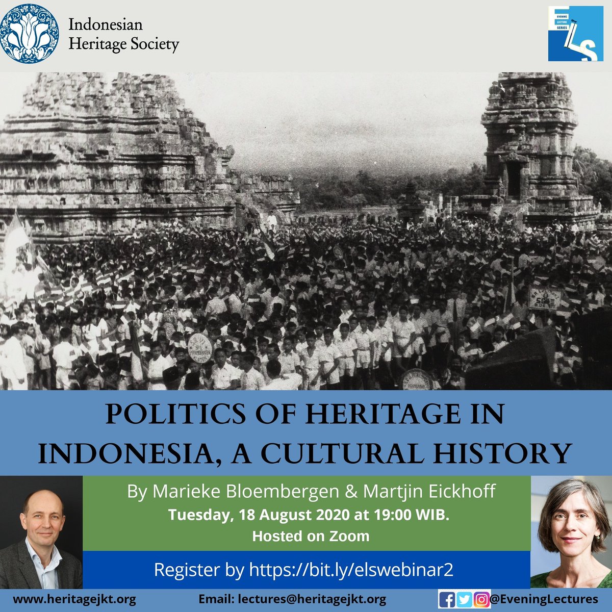 EveningLectures's tweet photo. Next week!
JOIN OUR ZOOM LECTURE
Tuesday, 18 August at 19:00 WIB.
Register now!
#EveningLectures
#zoom
#jakarta https://t.co/rG8ENBWm6l