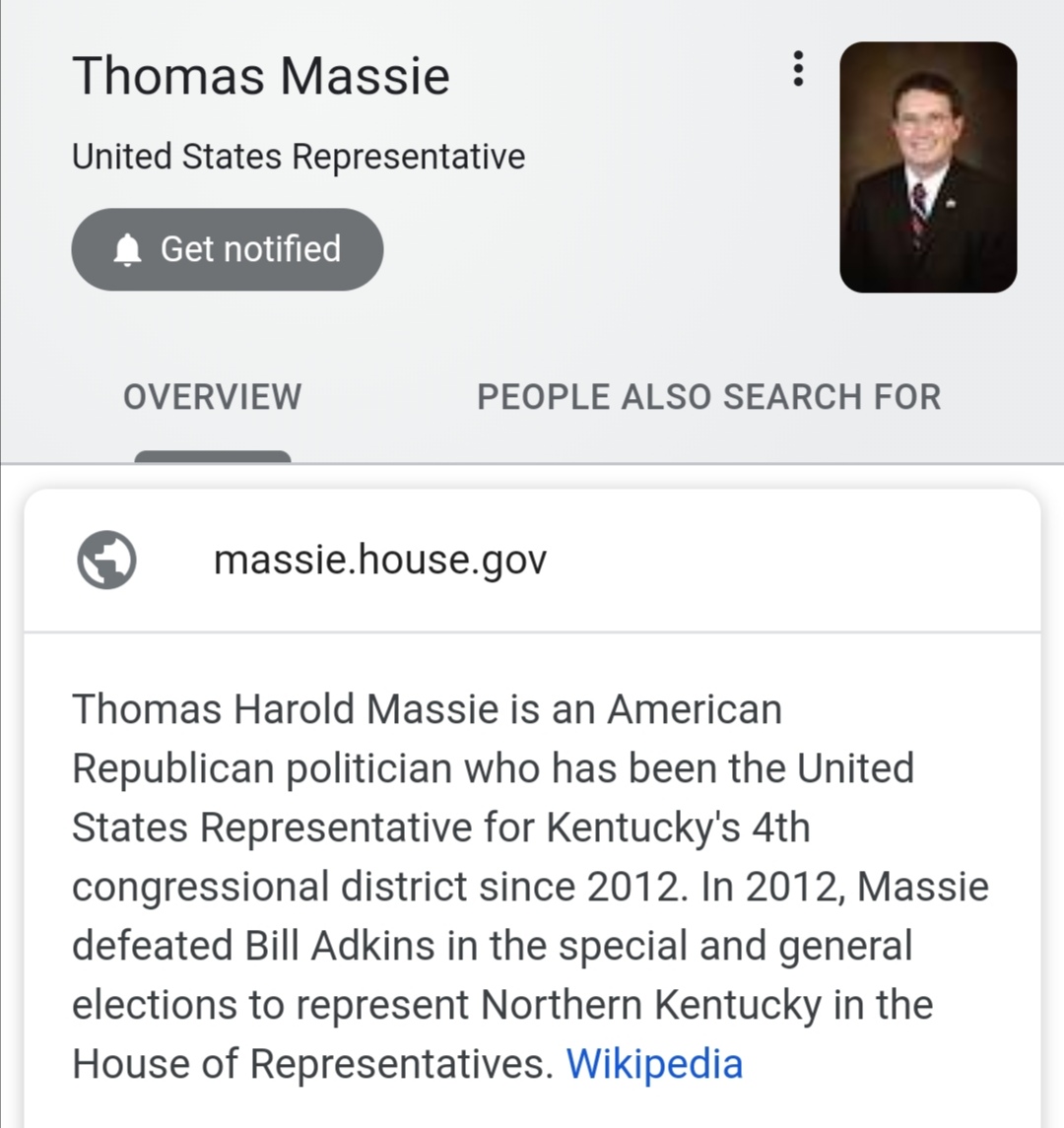 Kentucky State Representative  @RepThomasMassie speaks out about a mandatory COVID vaccine :
