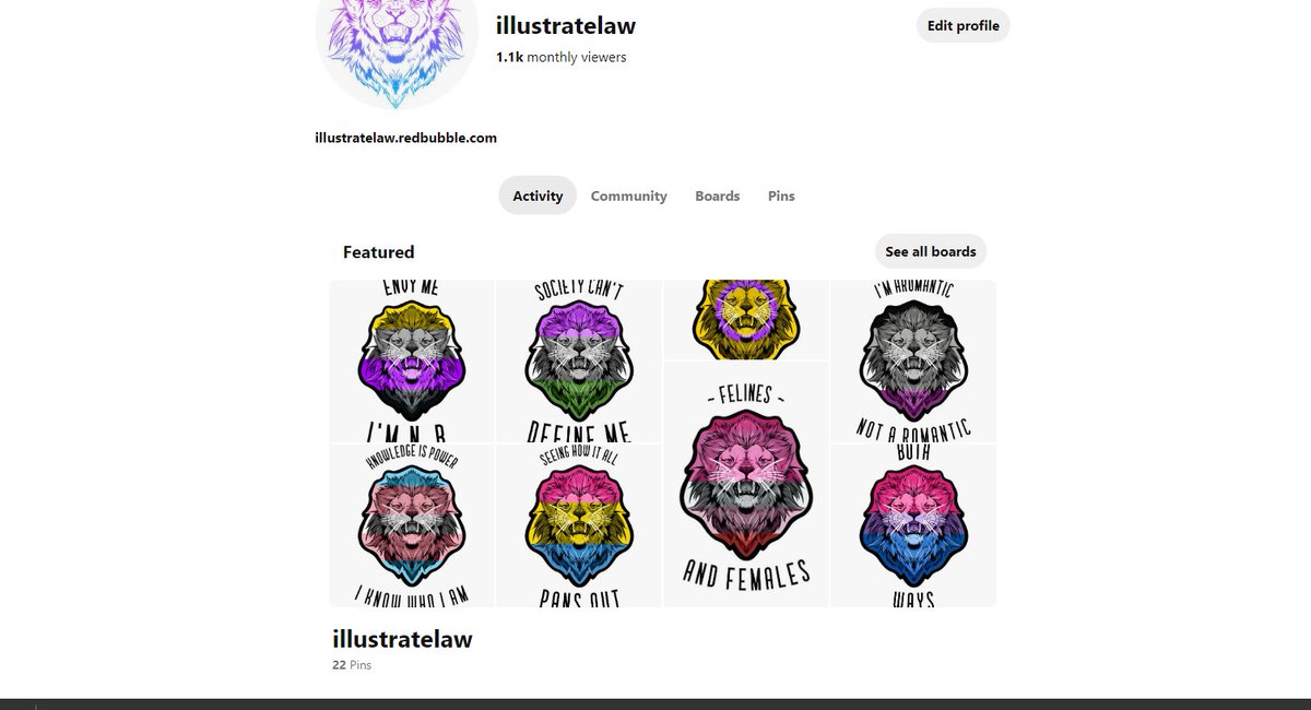 IllustrateLaw's tweet photo. #Pintrest Am I doing it right? 

What's the best *free* resource available to help us print on demand people how learn to advertise / funnel traffic by using Pintrest?

#pintrestbuisness #pintrestbusinesshub #pintrestprintondemand #newprintondemand #newtoprintondemand #podUK https://t.co/CkGkFUWtRX