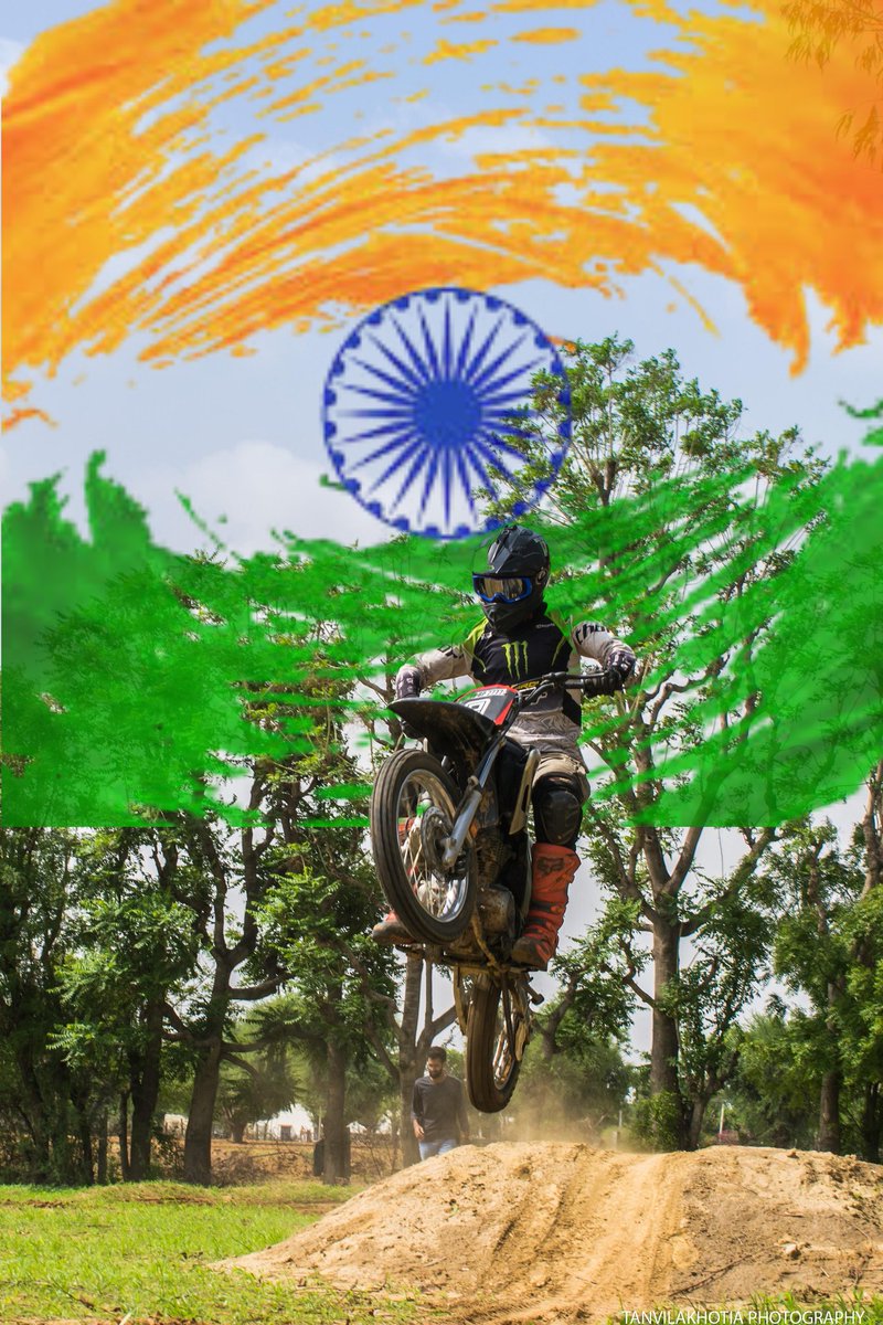 ChitrarathR's tweet photo. HAPPY 74th INDEPENDENCE DAY🇮🇳
Track:@ranch_adventure
#cheetahontrack #mxindia #foxracing #100percent #atmanirbhar #adventurebike #endurocross #adventure #ride #mxlife #jump #bikers #kx250f #motocross #trackracing #dirtbike #alpinestars #procircuit #heroimpulse #dragonalliance https://t.co/haC8Rh1kMI