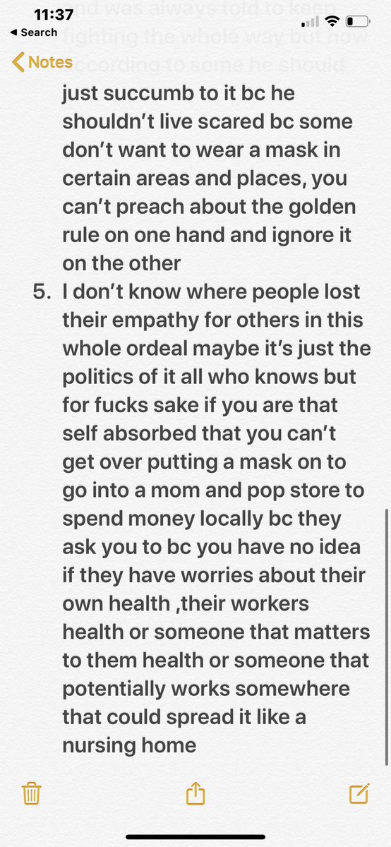 VRanschau's tweet photo. Been getting a lot of questions last few days since I’m out of quarantine these are a few of my thoughts I wrote down over two weeks and talking to others that had Covid also https://t.co/vT1Fjkqwio
