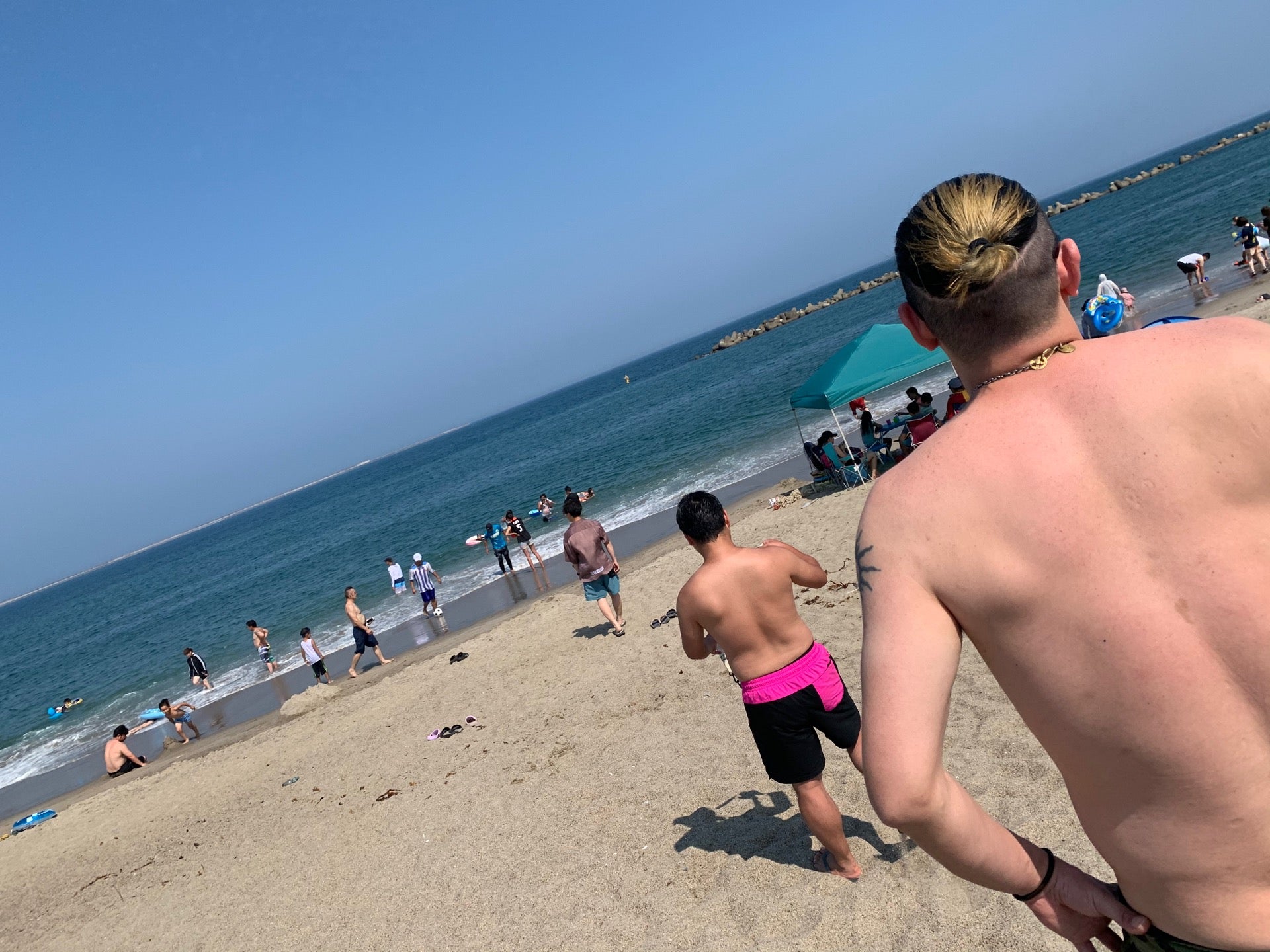 ゆーや 海水浴きたぜ 阿字ヶ浦海水浴場 In ひたちなか市 茨城県 T Co Rtu55focow T Co N6jz7cziky Twitter