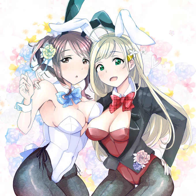 しゅがみゆとバニー衣装で落書き。
美優「…やはり少し大胆すぎません?」しゅがは「でもPは嬉しそうだぞ?」美優「…そうなんですか?」
#三船美優 #佐藤心 
