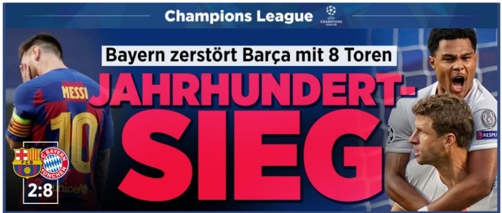 Juergen_Fritz's tweet photo. Unfassbar! #CL-Viertelfinale: zweimal dt. Mannschaften gegen spanische und zweimal fliegen die spanischen raus und die dt. ziehen beide ins HF ein. Auf die großartige Leistung von #leipzigatletico folgt ein Jahrhundertsieg #FCBFCB. Bitte weiter so! 👏👏 🕺💃 https://t.co/5zN2ytQEbw