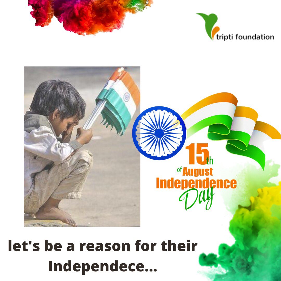 TriptiFNGO's tweet photo. #HappyIndependanceDay https://t.co/QT6w1HCxWK