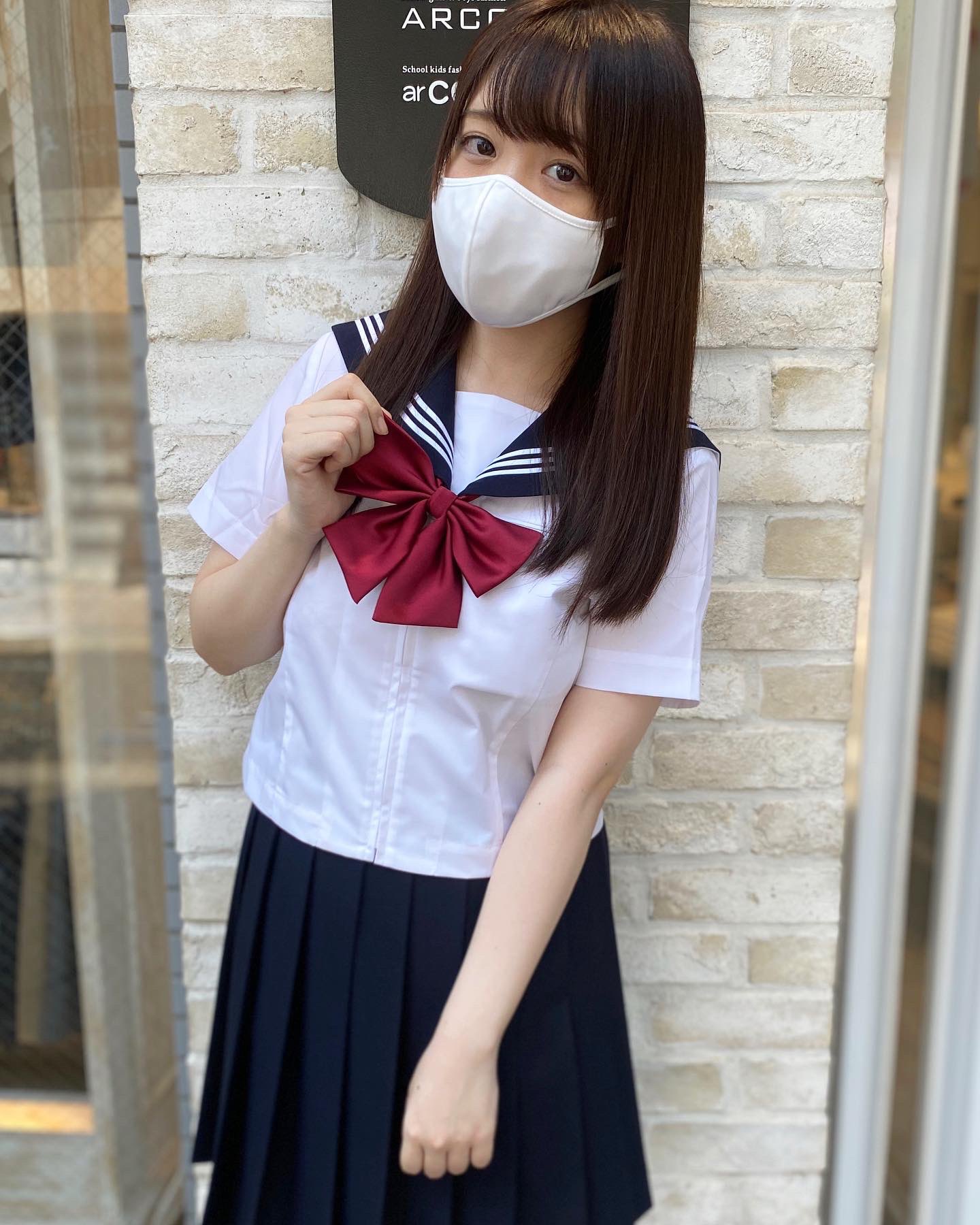 Twitter 上的 Conomi 原宿店 夏といったらセーラー服 シンプルなセーラー服でも夏らしくてとても可愛い 気分でスカーフにしてみても 制服 なんちゃって制服 Fashion Code Skirt 女子高生 Jk Jkブランド ポートレート撮影 セーラー服 夏 可愛い