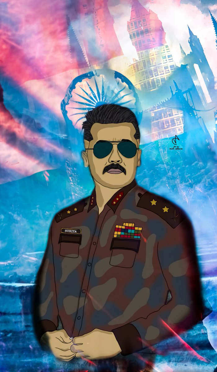 vinith_adharva's tweet photo. Happy Independence day to all our Indians wishes from SURIYA @Suriya_offl sir Fan #IndependenceDay "Jai Hind" #15August "Vande Mataram" #IndiaIndependenceday2020 #Indians #சுதந்திர_தின_நல்வாழ்த்துக்கள் #ProudToBeIndian #JaiBharat 
Art by @vinith_adharva https://t.co/6TnOGYsyZg