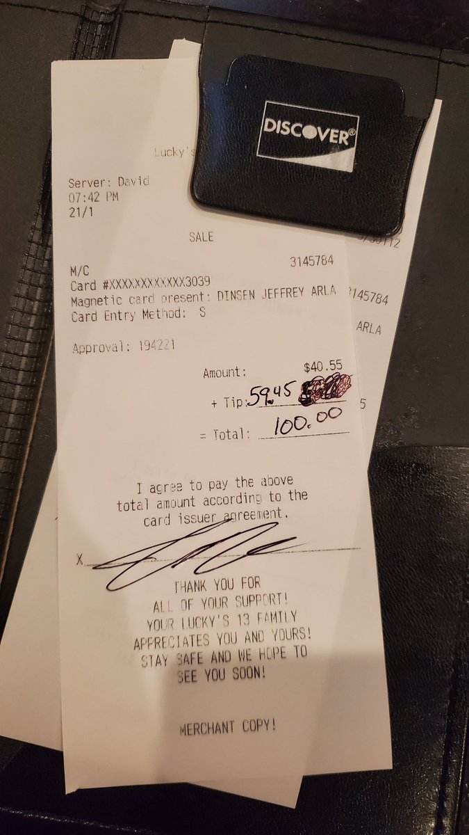 IamDefness45's tweet photo. Lets Goooooooo! Hoping this made him smile and made his night a little better. He took the nachos off the bill which I never asked to do so we included that as well in his tip. #tipgame https://t.co/G0hRRqwE0n