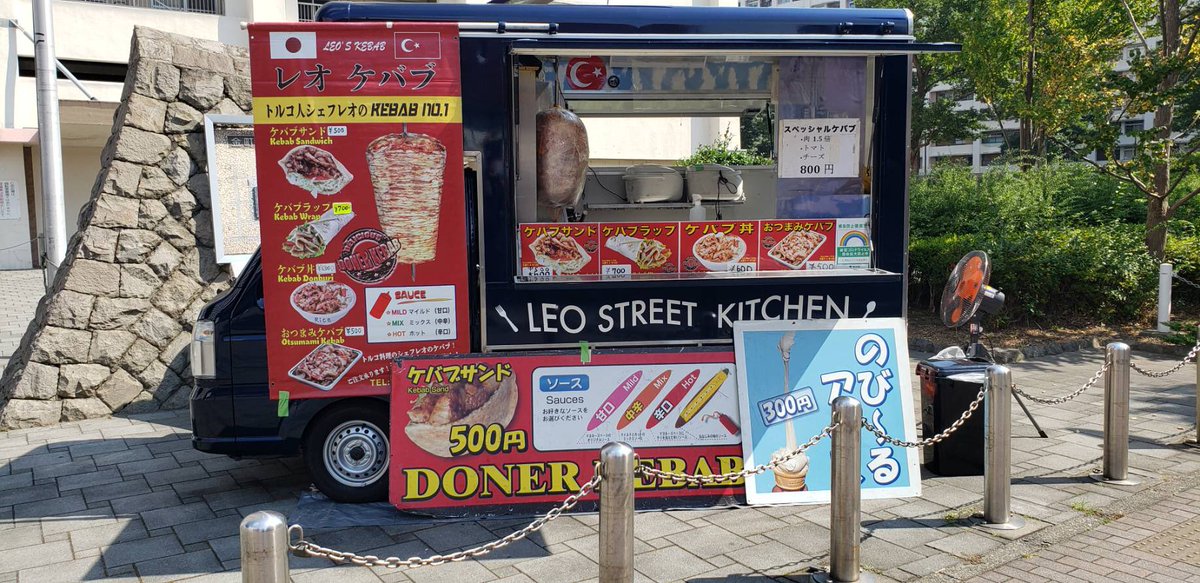 ケバブ トルコ料理 屋台 キッチンカー 看板 置物 ライトLED Kebab 肉