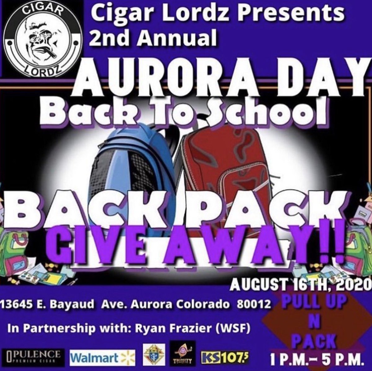 itsmeTONYV's tweet photo. Itβs #AuroraDay with the #CigarLordz! Me
& @Toshamakia want to help you get registered to vote with @DefJam forward, the #DenverAlphas and
@KS1075! If you are 17yrs old, going to be 18 before November 3rd, itβs your time and you can register to vote from 1-5 PM.π³ https://t.co/tqi936TzU9