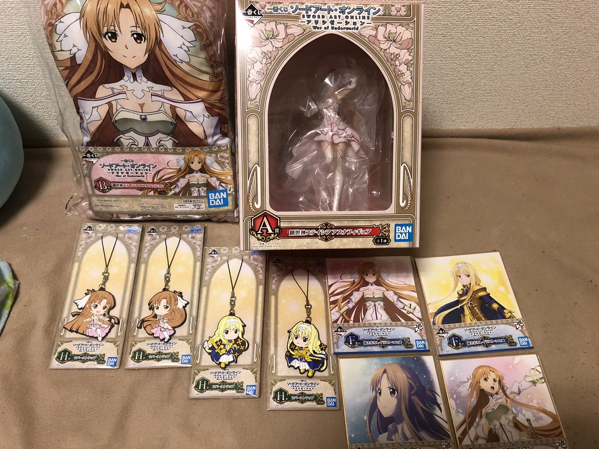 SAO一番くじ『ソードアート・オンライン』が8/15～発売開始して大人気！売り切れ・口コミまとめ！ Jocee