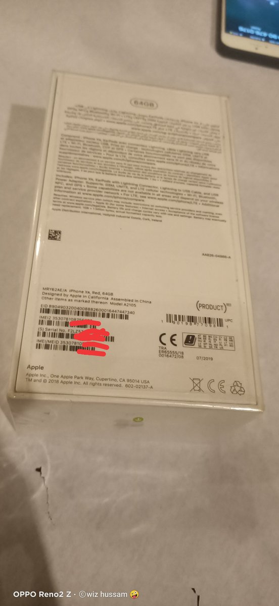 wiz_hussam's tweet photo. Iphone XŘ 64G new 🤩

Řed 🤩

Brand Apple 🤩🤩🤩✅✅✅

Apple warranty 12month 🤩🤩🤩

Price : ! ? 🤪

Call + WhatsApp : 

0912346788 https://t.co/iM974NN2cn