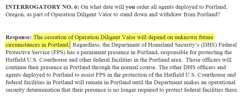 Last bit of tea for the day: Diligent Valor isn't ending anytime soon.