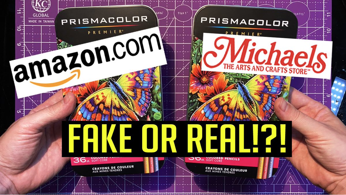 stickyARTc's tweet image. Any experience with Fakes on #Amazon? I find out if my Prismacolor are Real or fake!? I’ll be gifting these to a random comment on the new YouTube video! Comment what you would draw or color first on the new YouTube video! #Giveaways youtu.be/eGf7-UPkuXE